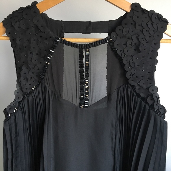 Anthropologie Leifsdottir Accordion Pleated Dress - Picture 2 of 8